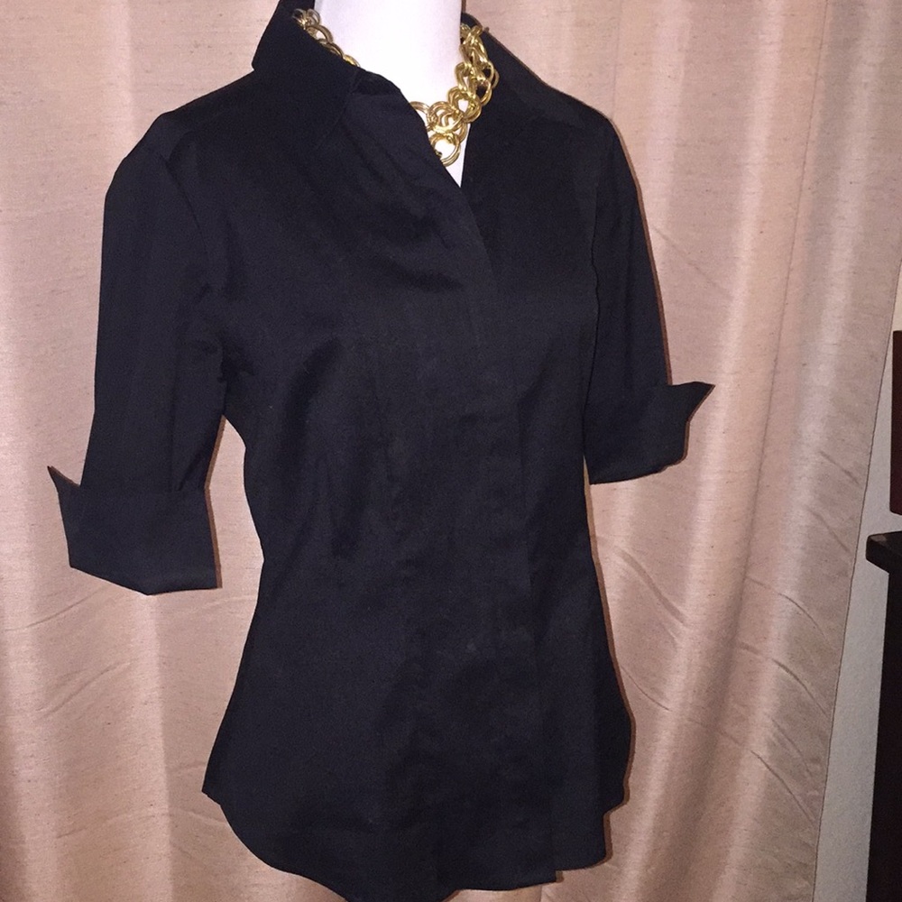 White House Black Market Button down blouse